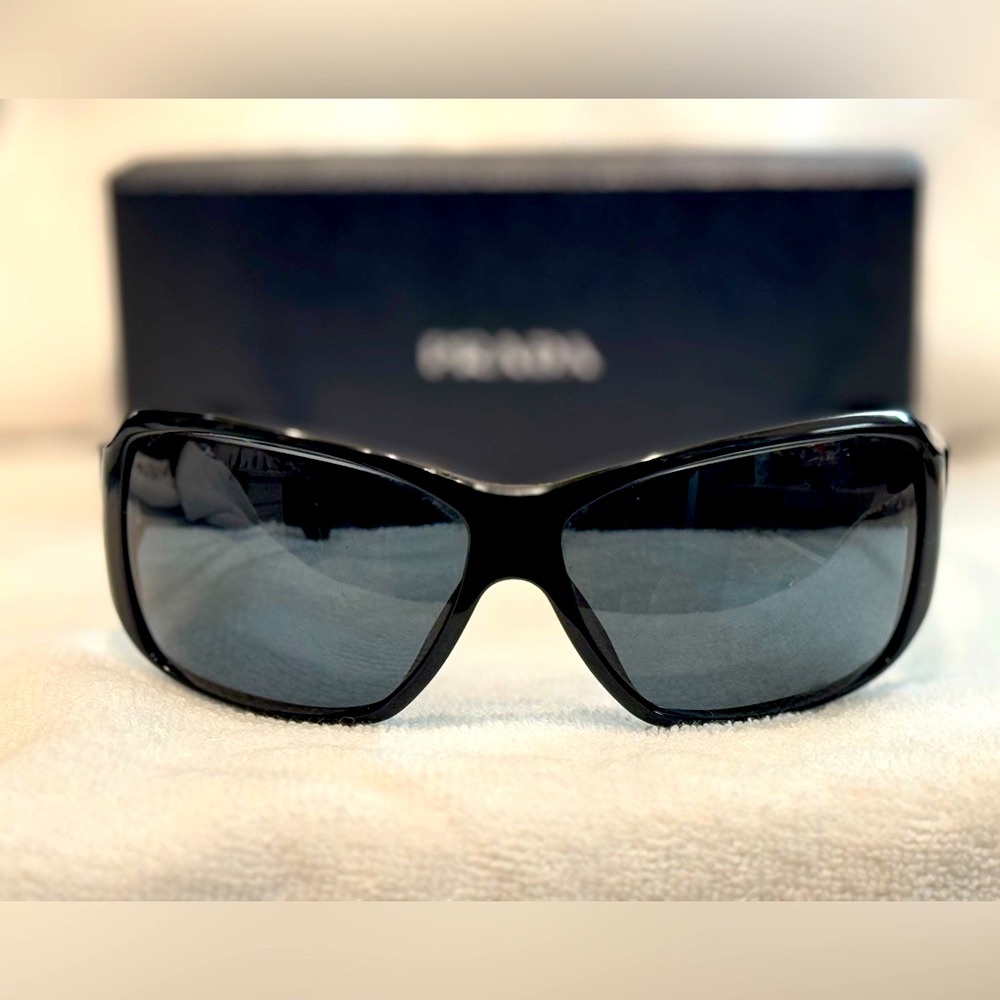 PRADA SPR09G Black Sunglasses - Picture 3 of 8